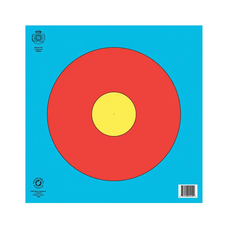 Maple Leaf Hit-Or-Miss Waterproof Compound Target Face 1