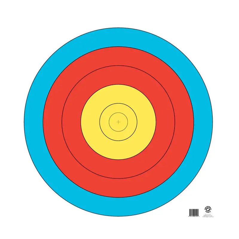 Maple Leaf Wa Official 5-Ring Target Face – Ta-80 Center 1