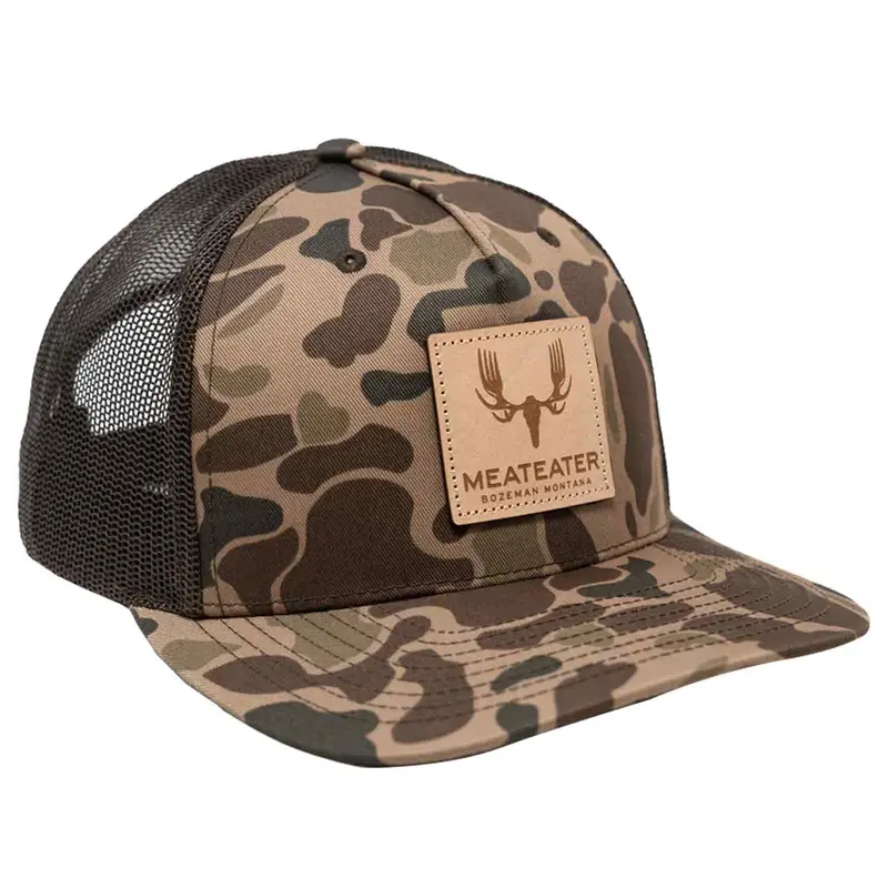 Meateater Duck Camo Patch Trucker Hat – Adjustable Mesh Back 1