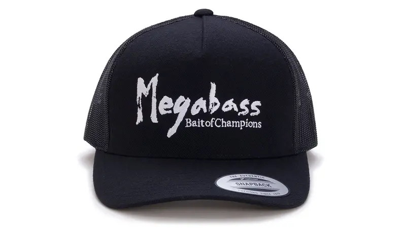 Megabass Brush Trucker Hat – Breathable Outdoor Cap 1