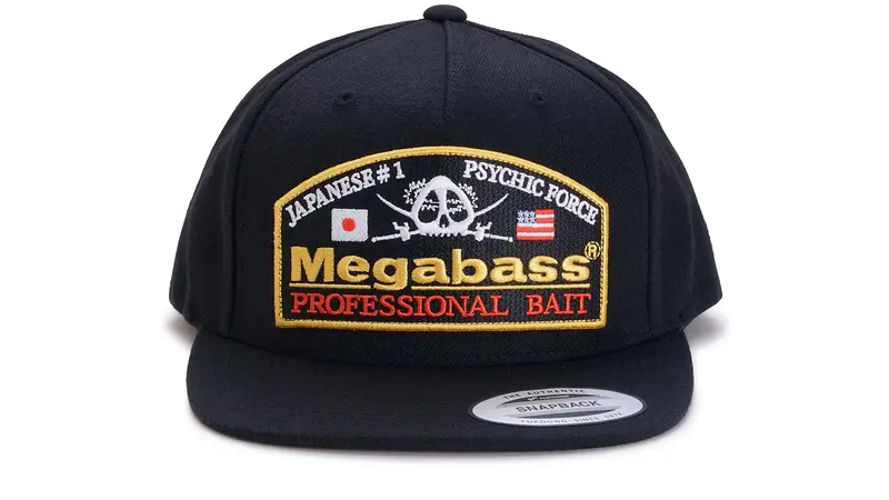 Megabass Psychic Snapback Cap – Structured Fit 1