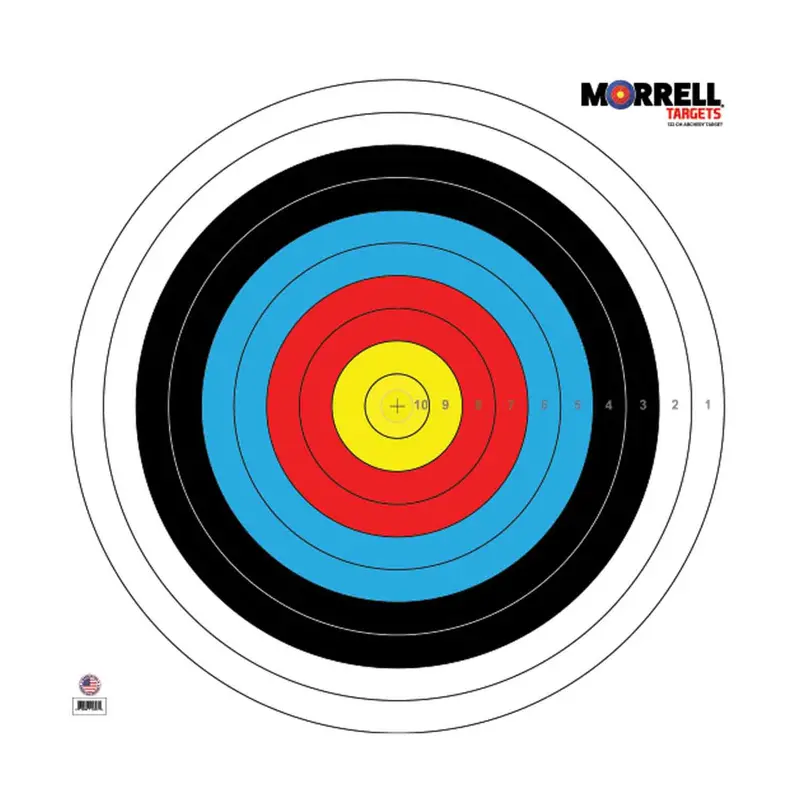 Morrell 122 Cm Large Format Paper Archery Target Face 1