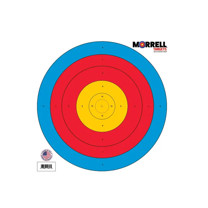 Morrell 80 Cm Five-Ring Paper Target Face 1