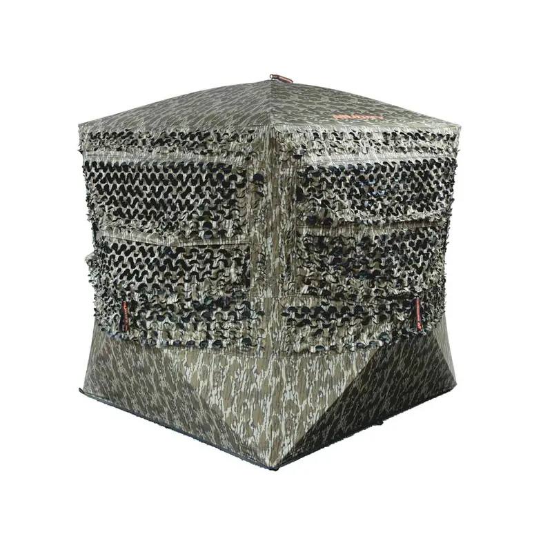 Muddy Carnage Die-Cut Camo Ground Blind With Reinforced Panels 1