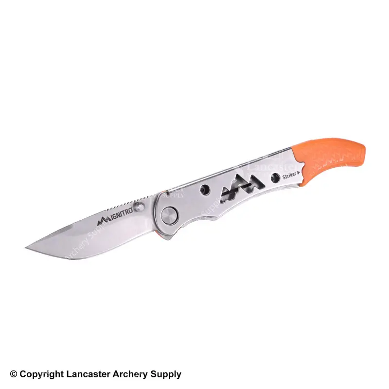 Outdoor Edge Ignitro Fire Starter & Whistle Knife Combo 1