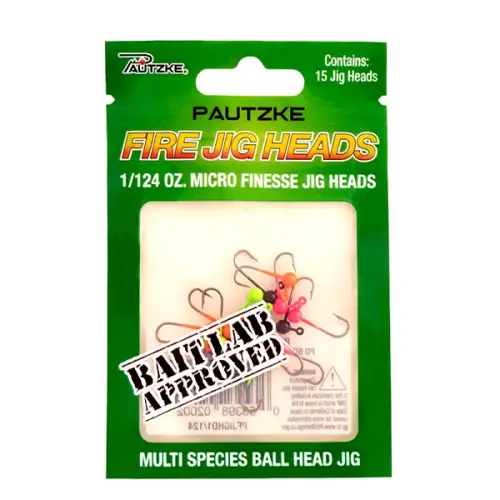 Pautzke Fire Jig Heads With Enhanced Attractant 1