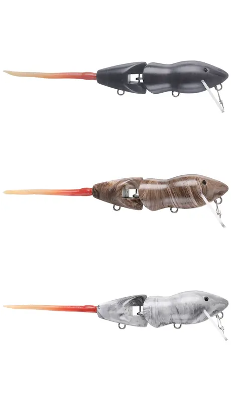 Pb Rat Two-Piece Wake Bait Topwater Lure 1
