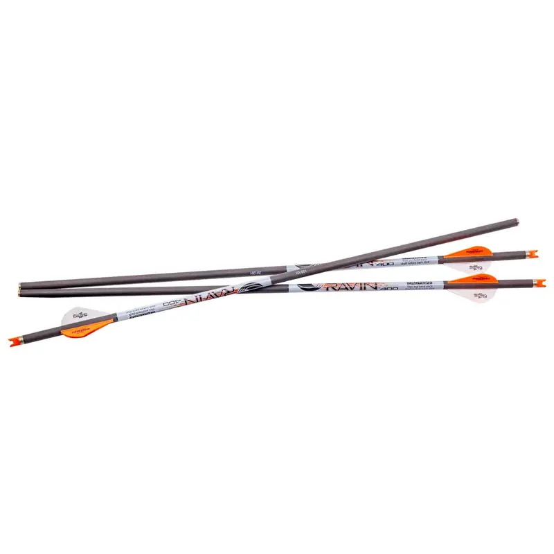 Ravin 400-Grain High-Performance Crossbow Arrows (.001 Spine) 1