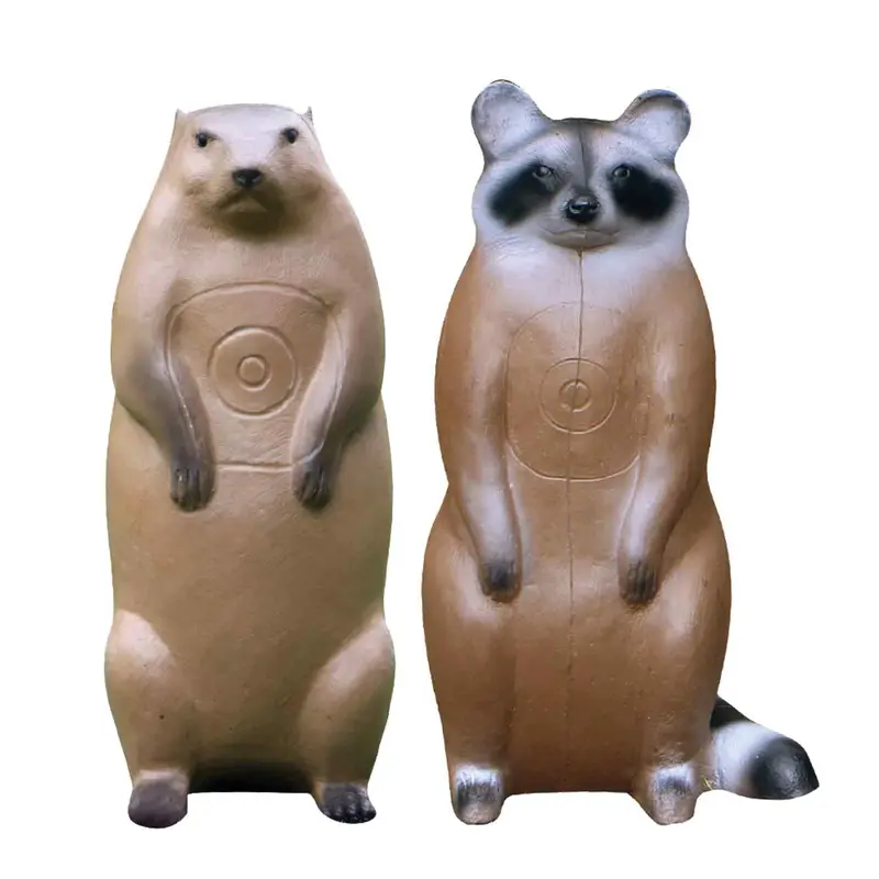 Realwild Raccoon & Groundhog 3D Target Combo Pack 1