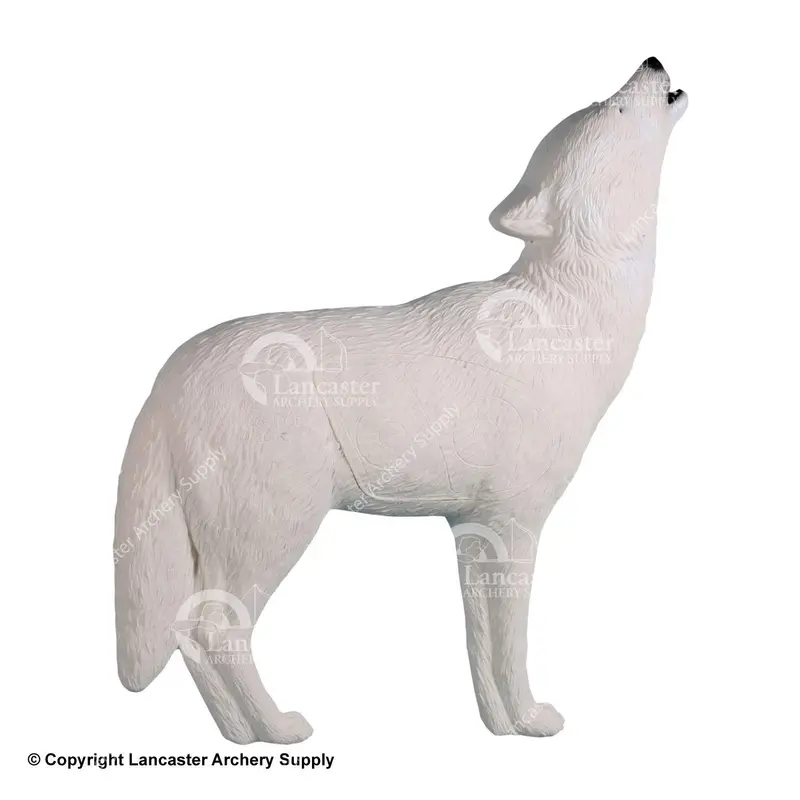 Rinehart Howling White Wolf 3D Archery Target 1