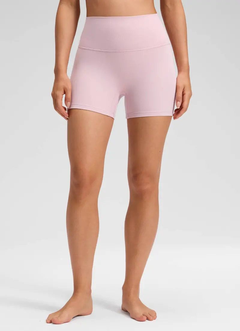 Seamless Front Butterluxe Biker Shorts – 4-Inch Inseam 1