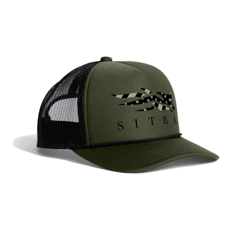 Sitka Icon Flag Hi-Pro Foam Trucker Hat 1