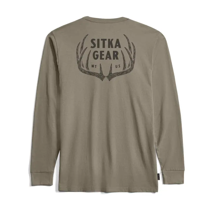 Sitka Typical Long Sleeve T-Shirt – Everyday Cotton Performance Top 1