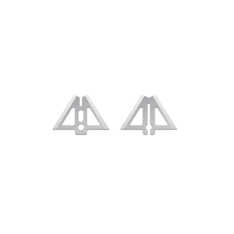 Slick Trick Standard Replacement Blades – Durable Steel Blades For 100/125-Grain Heads 1