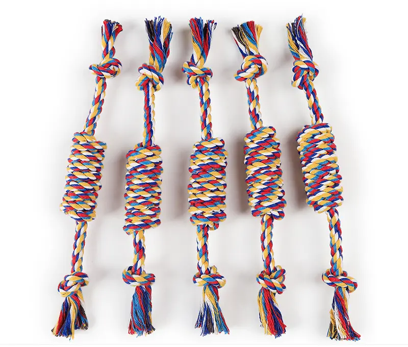 Soft Cotton Rope Chew Toy Designed For Small Breeds 1