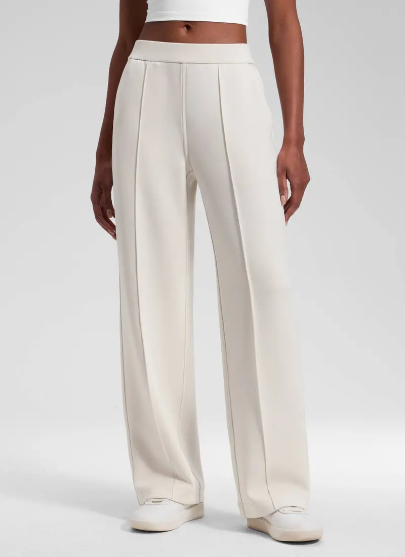 Softaura Pintuck Straight-Leg Sweatpants – 30-Inch Inseam 1