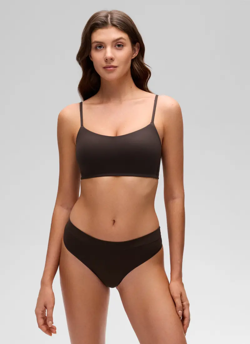 Softhold Spaghetti Strap Bralette With Molded Cups 1