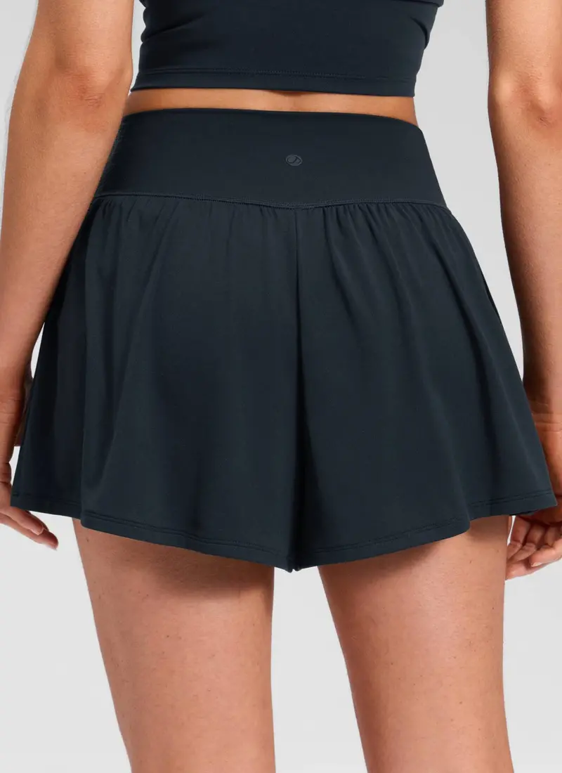 Softretch 2-In-1 Flowy Pocket Shorts – Lightweight Layered Design 13