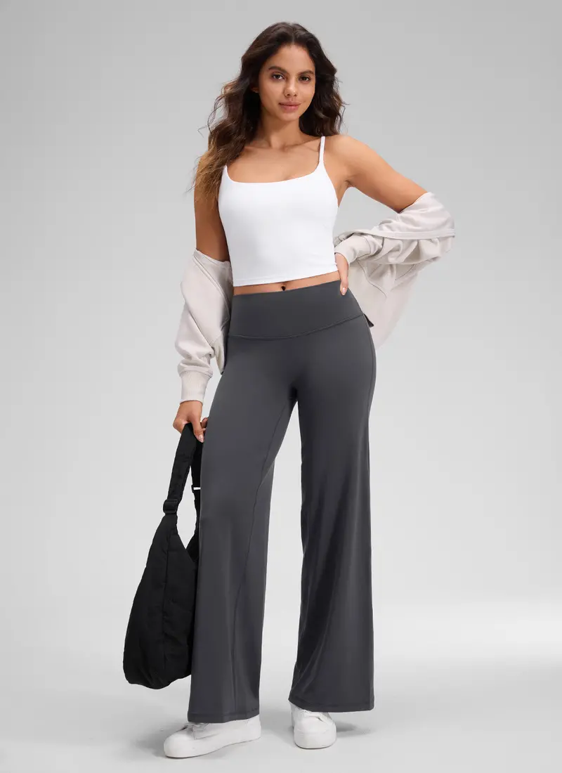 Softretch High-Rise No-Front-Seam Pants – 32-Inch Inseam 1