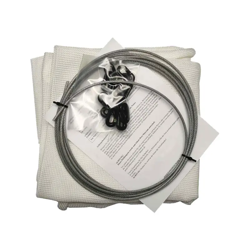 Standard White Arrow Backstop Net – 10 Foot Width 1