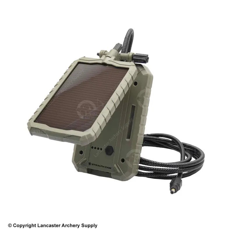 Stealth Cam Sol-Pak 12V Solar Charging Panel (5000 Mah) 1