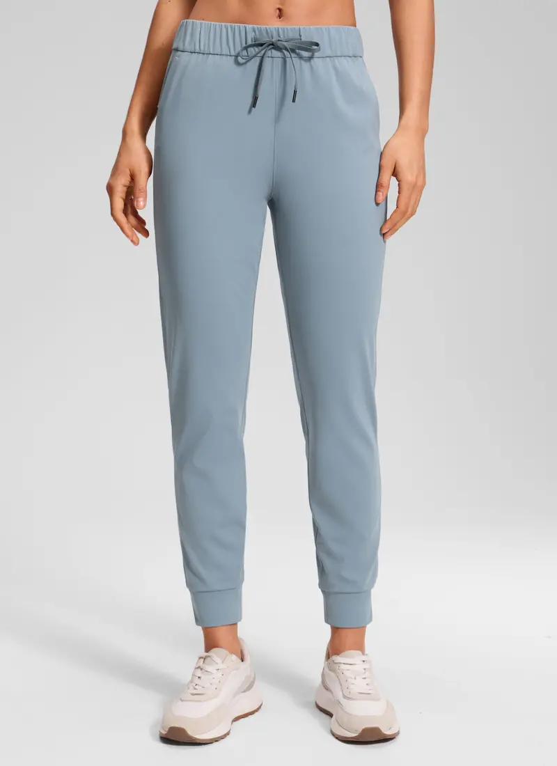 Stretch Joggers With Drawstring And Pockets – 27-Inch Inseam 1