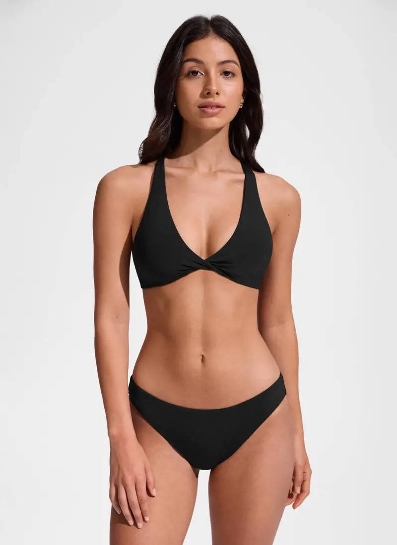 Sunshine Crisscross-Back Bikini Top – Stylish Support & Adjustability 1