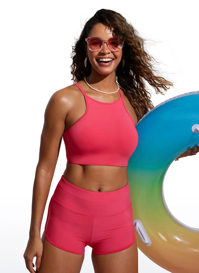 Sunshine High-Neck Bikini Top With Adjustable Fit 1