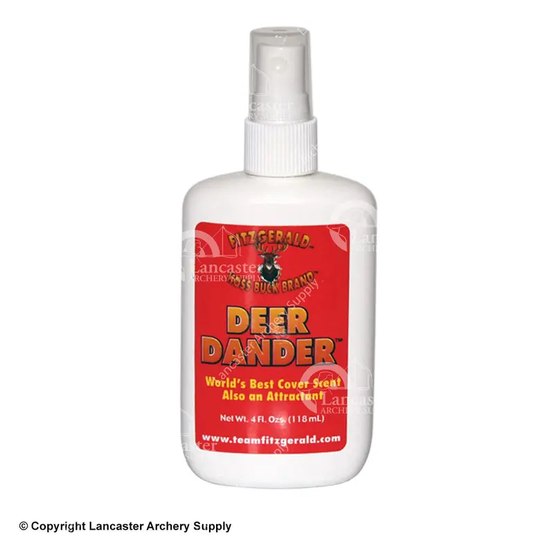 Team Fitzgerald Deer Dander Cover Scent For Natural Human Odor Masking 1