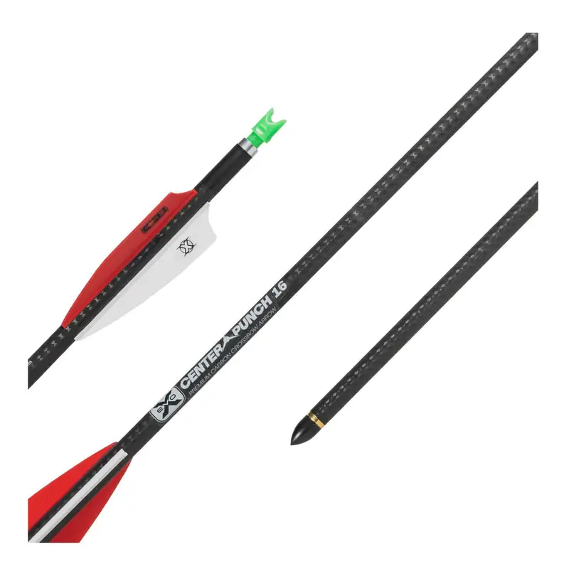 Tenpoint Evo-X Centerpunch Alpha-Blaze Carbon Arrows – 16 Inch 1