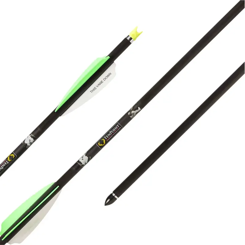 Tenpoint Pro Elite 400 Select 20-Inch Carbon Hunting Arrows 1