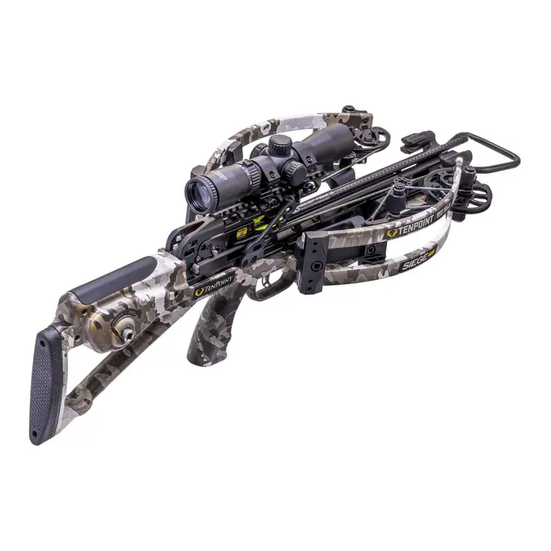 Tenpoint Siege 425 Crossbow Bundle Featuring Vektra Camo Design 1