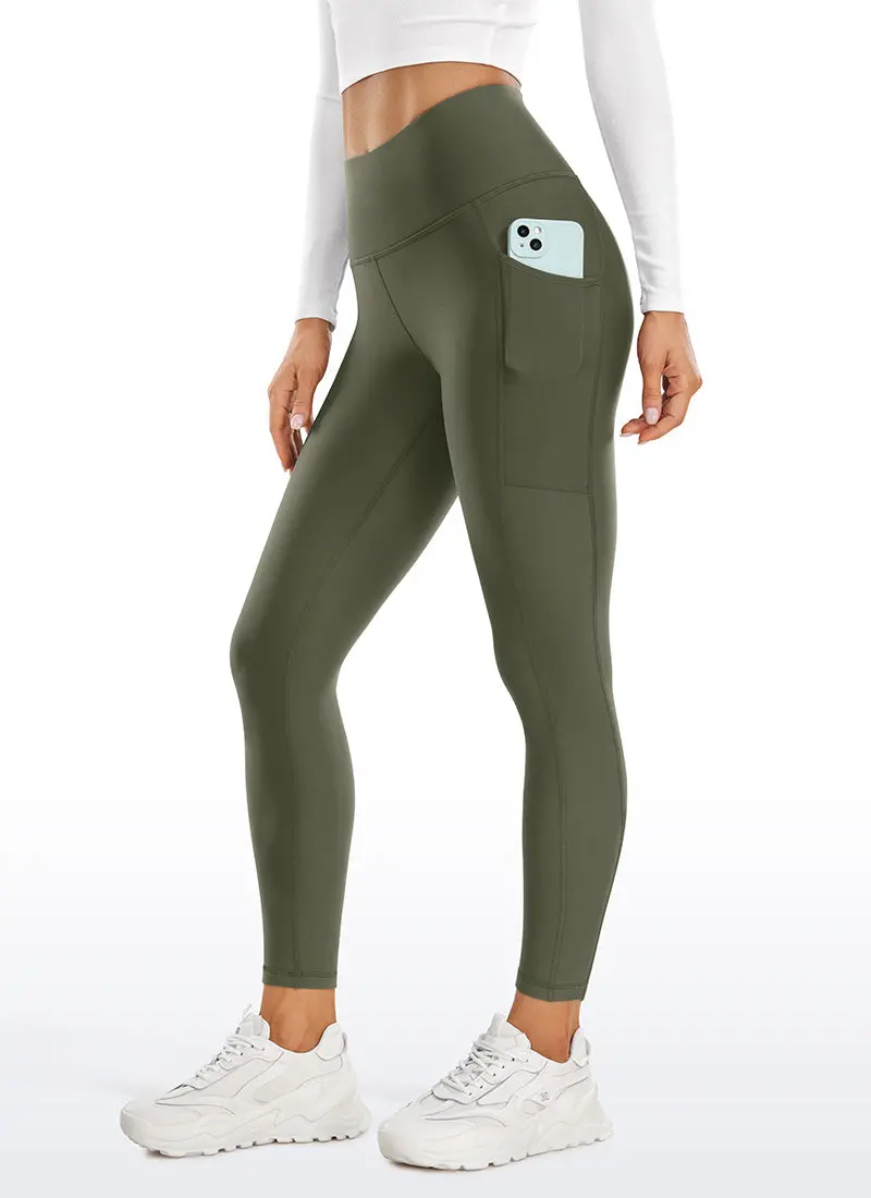 Thermal Fleece-Lined Pocket Legging – 25-Inch Winter Warmth 1