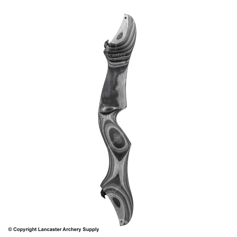 Tradtech Trident Ii Ilf Recurve Bow Riser – Gray Wood Finish 1