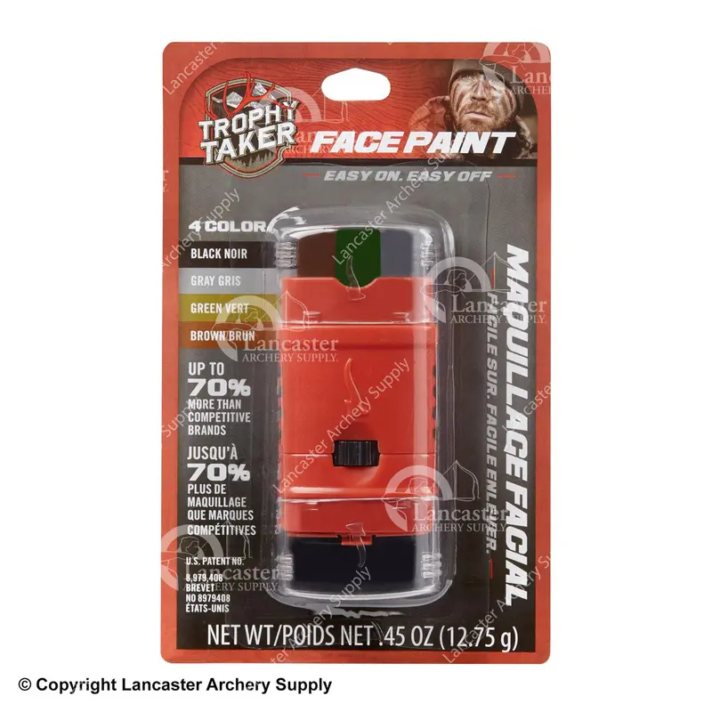 Trophy Taker 4-Color Camo Face Paint Kit 1