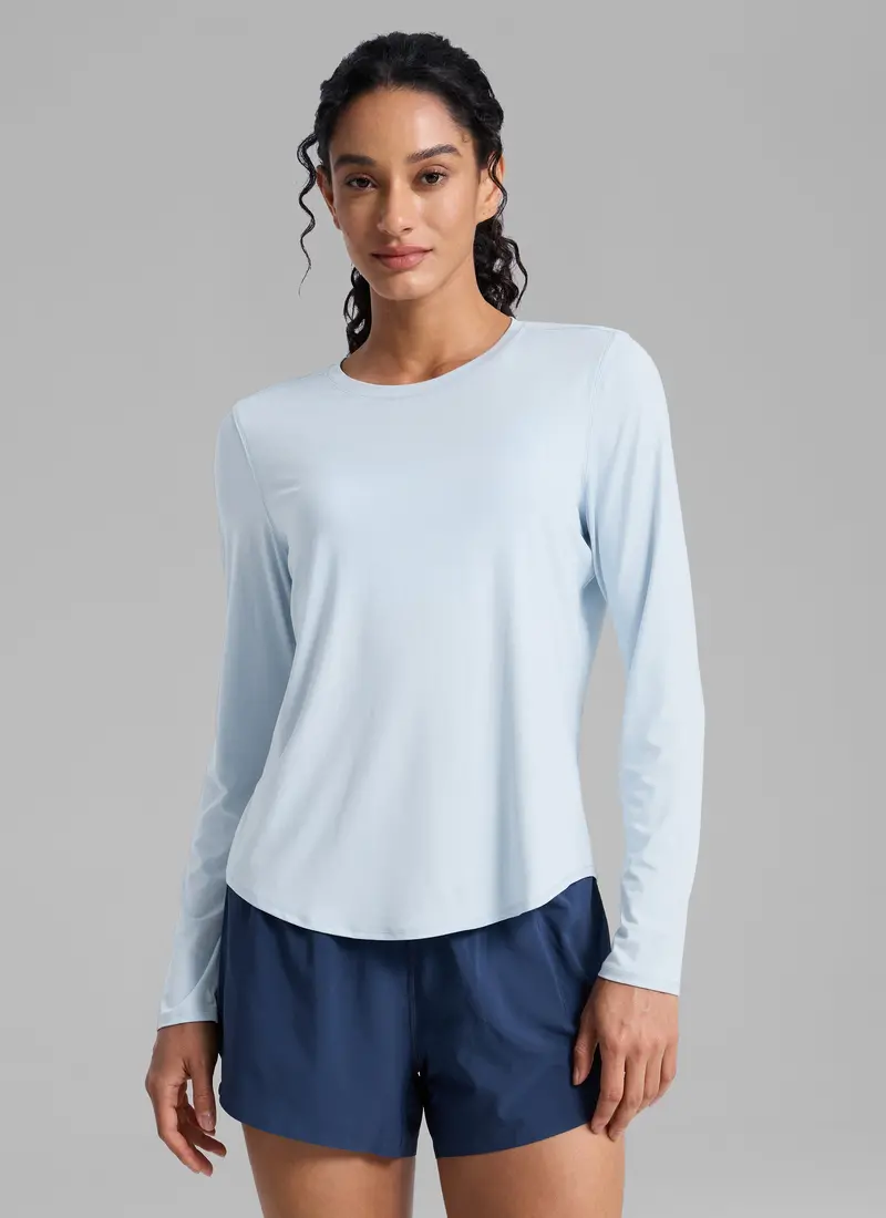 Upf 50+ Lightweight Sun-Protective Long-Sleeve Top 1