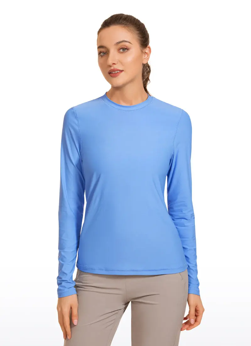 Upf 50+ Rash Guard – Long-Sleeve Sun Protection 1