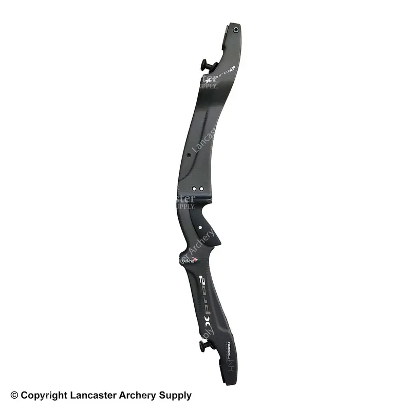Uukha Xpro2 25" Gloss Carbon Recurve Riser 1