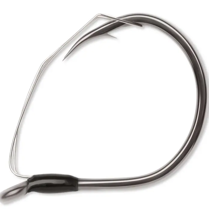 Vmc Wacky Rig Weedless Hook Setup 1