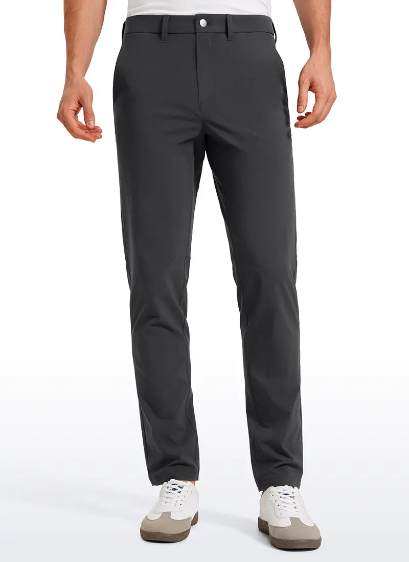 Water-Resistant Classic-Fit Golf Pants For Men – 32 Inch Inseam, Lightweight Mobility 1
