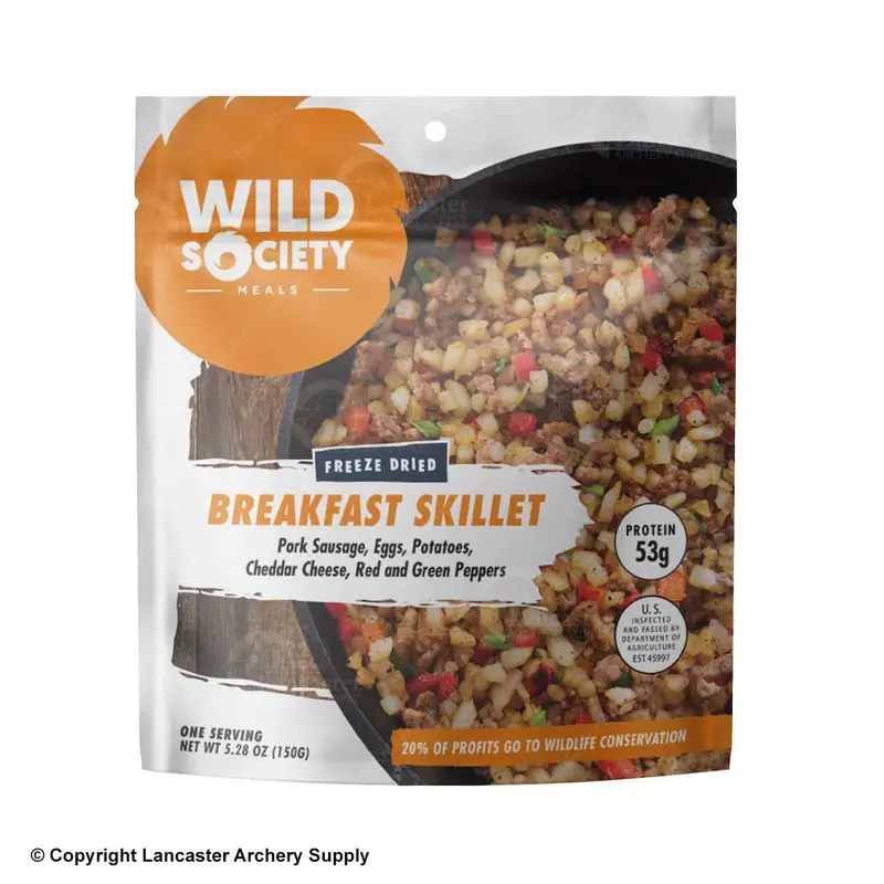 Wild Society Breakfast Skillet Freeze-Dried Camp Meal 1