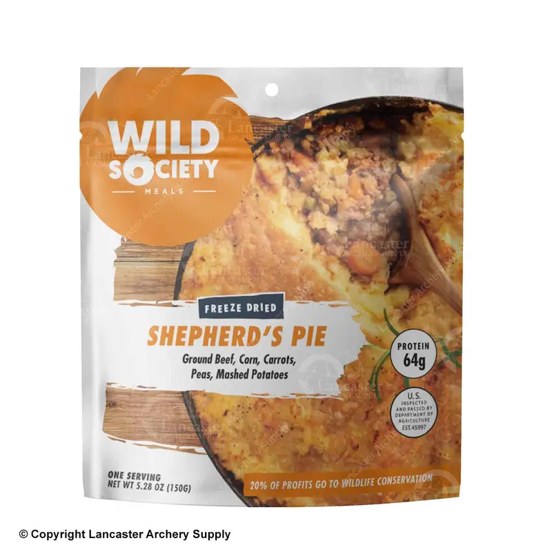 Wild Society Shepherd’S Pie Freeze-Dried Hiking Meal 1