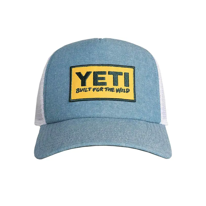 Yeti Deep Fit Foam Trucker Hat With Embroidered Patch 1